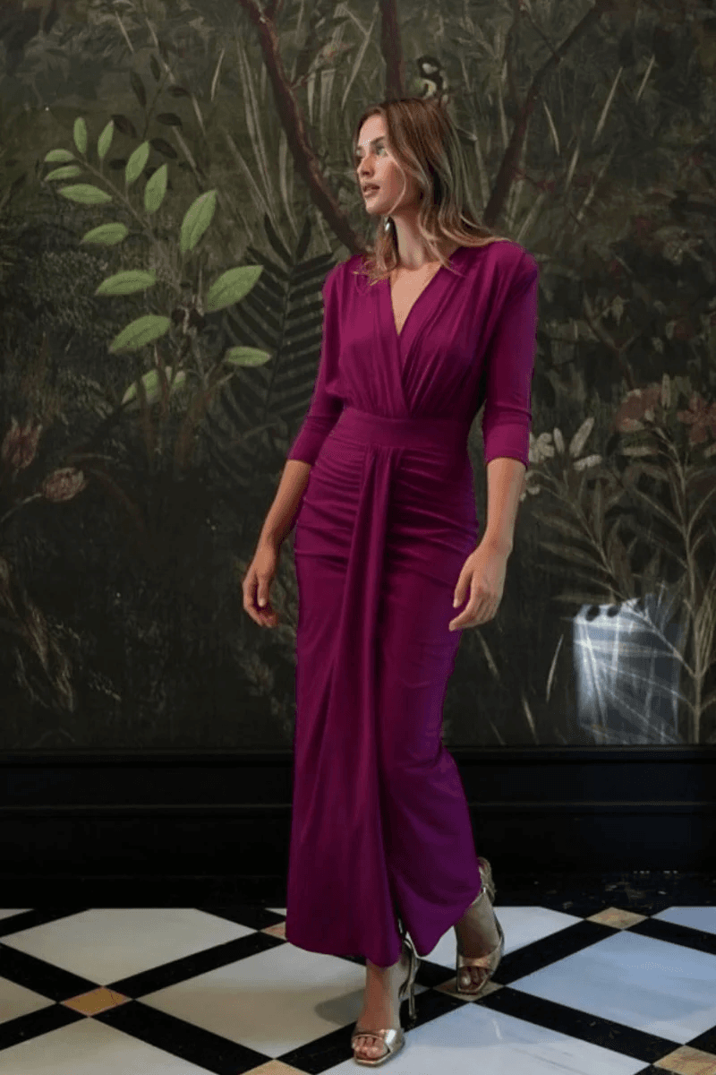 Vestido morado